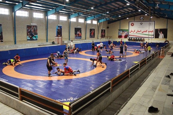 اردوی تیم ملی کشتی فرنگی نوجوانان / سیرجان :